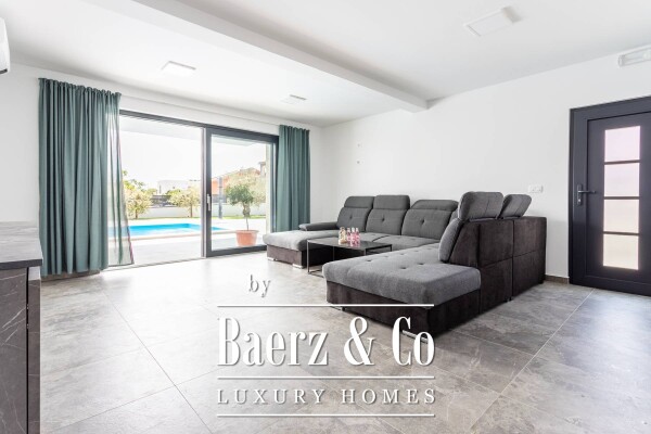 photo 10 Vir, a newly built villa with a pool near the sea