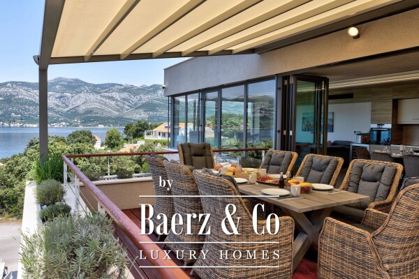 photo 13 Korčula, luxurious modern twin villas with sea view, unique offer