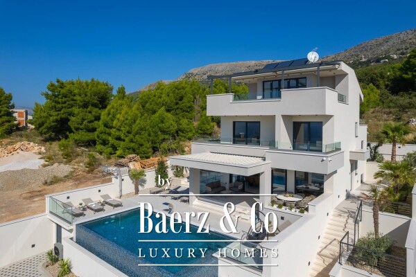 photo 2 Split, Podstrana elegant luxury villa with panoramic sea view