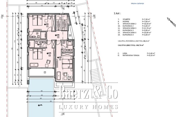 photo 26 Podstrana, a beautiful villa with a panoramic view of the sea