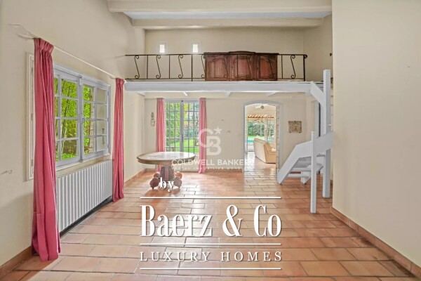 photo 6 MOUGINS: CLOSE TO INTERNATIONAL SCHOOLS - PROVENCAL VILLA 5 BEDROOMS WITH POOL AND MAGNIFICENT LANDSCAPED LAND