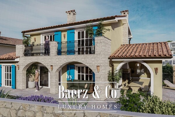 photo 14 Krk, Lindrići, beautiful Mediterranean villa with pool and sea view