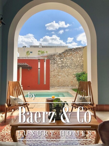 photo 3 Hacienda style house in the historic center of Merida, fully furnished