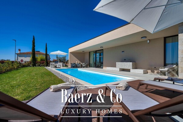 photo 9 Istria, Labinci, luxury single-storey house with sea view