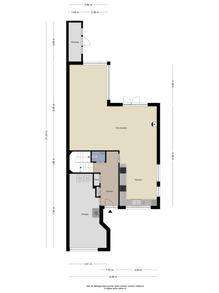 Floor Plan 1 - Voorschoterweg 71 B
