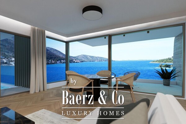 photo 2 Grebaštica, luxury penthouse with a pool and a sea view, first row to the sea, 110,54 m²