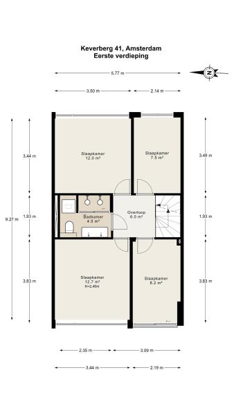Floor Plan 1 - Keverberg 41