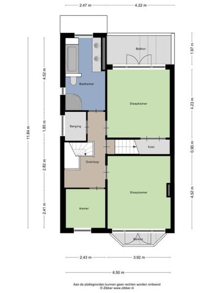 Floor Plan 3 - Rijnsburgerweg 118
