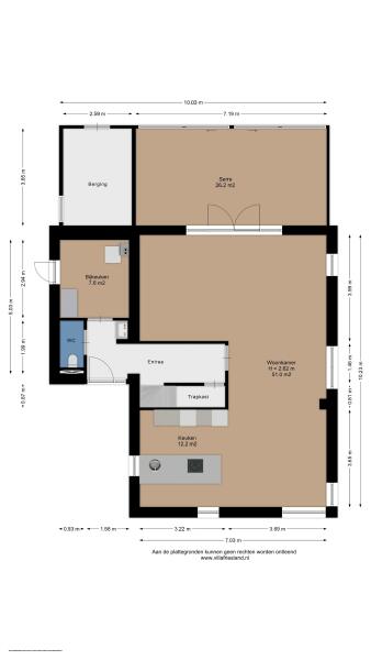 Floor Plan 1 - Dyksfeart 22