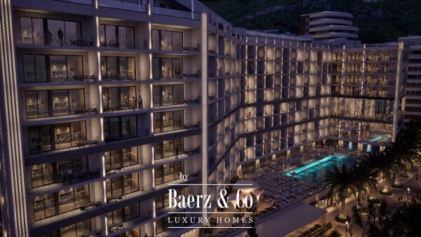 photo 13 Beachfront Apartment for Investment with a Sea View in a 5* Hotel on Budva Riviera