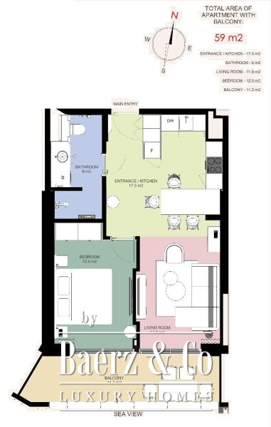 photo 23 Beachfront Investment Apartment with a Sea View in a 5* Hotel on Budva Riviera