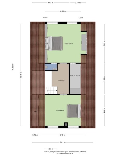 Floor Plan 3 - Gelders Benedeneind 6