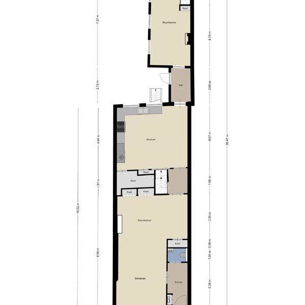 Floor Plan 2 - Brandestraat 30