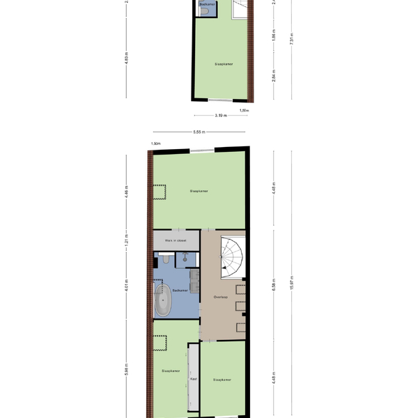 Floor Plan 3 - Brandestraat 30