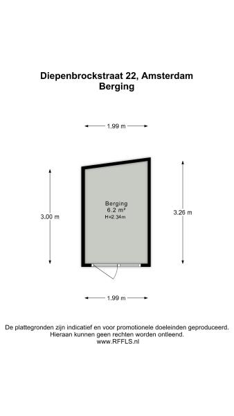 Floor Plan 13 - Diepenbrockstraat 22