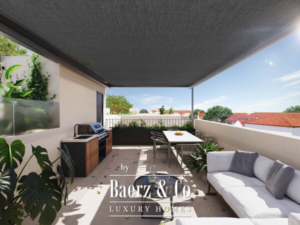 photo 13 UNIQUE – Boutique patio homes in Pedregalejo - Private urban living with interior courtyard concept - Architectural patio residence with private courtyard and rooftop living - 3-Bedroom home designed around light, space and outdoor living