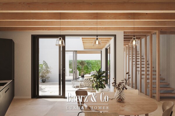 photo 5 UNIQUE – Boutique patio homes in Pedregalejo - Private urban living with interior courtyard concept - Architectural patio residence with private courtyard and rooftop living - 3-Bedroom home designed around light, space and outdoor living