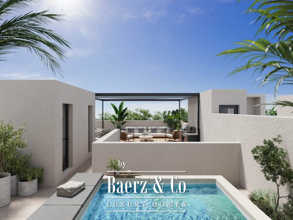 photo 9 UNIQUE – Boutique patio homes in Pedregalejo - Private urban living with interior courtyard concept - Grand patio residence with expansive interiors and rooftop living - 4-Bedroom residence with interior courtyard, large terraces and private solarium