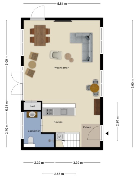 Floor Plan 3 - Galgendijk 3