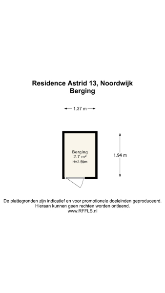 Floor Plan 2 - Residence Astrid 13