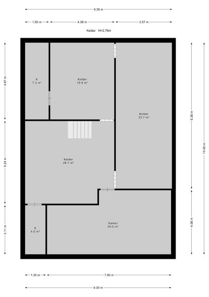 Floor Plan 4 - Tweede Bloksweg 38 F