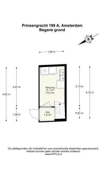 Floor Plan 3 - Prinsengracht 199 A