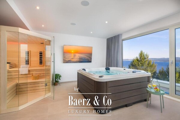 photo 20 Omiš, modern villa with swimming pool and panoramic sea view