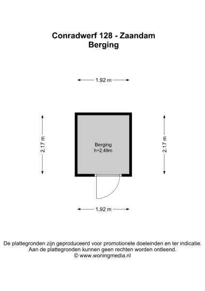 Floor Plan 7 - Conradwerf 128