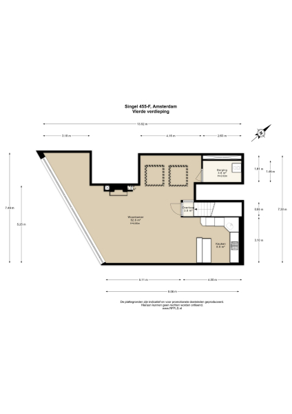 Floor Plan 2 - Singel 455 F