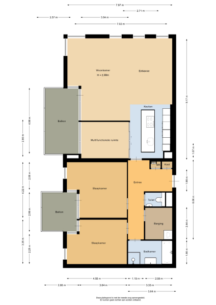 Floor Plan 1 - Houtlaan 259