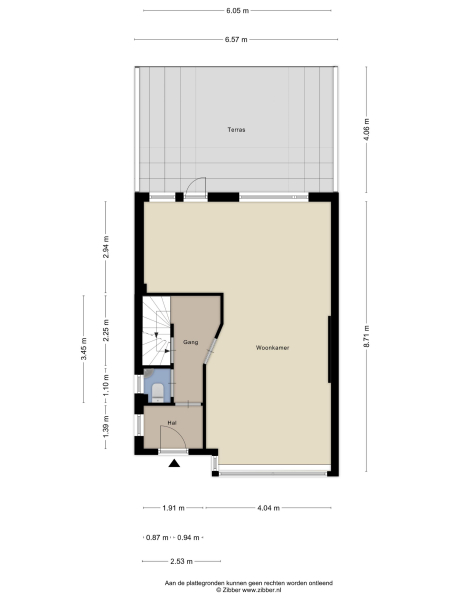 Floor Plan 1 - Bergweg-noord 28