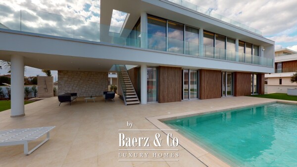 photo 3 Blue Sky Exclusive Collection – key ready 5 bedroom beachfront villa with infinity pool and lift, Pervolia (villa 4)