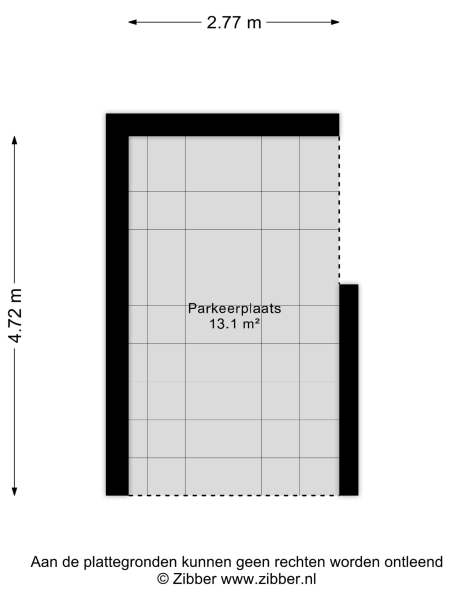 Floor Plan 4 - Zuidwal 11 K